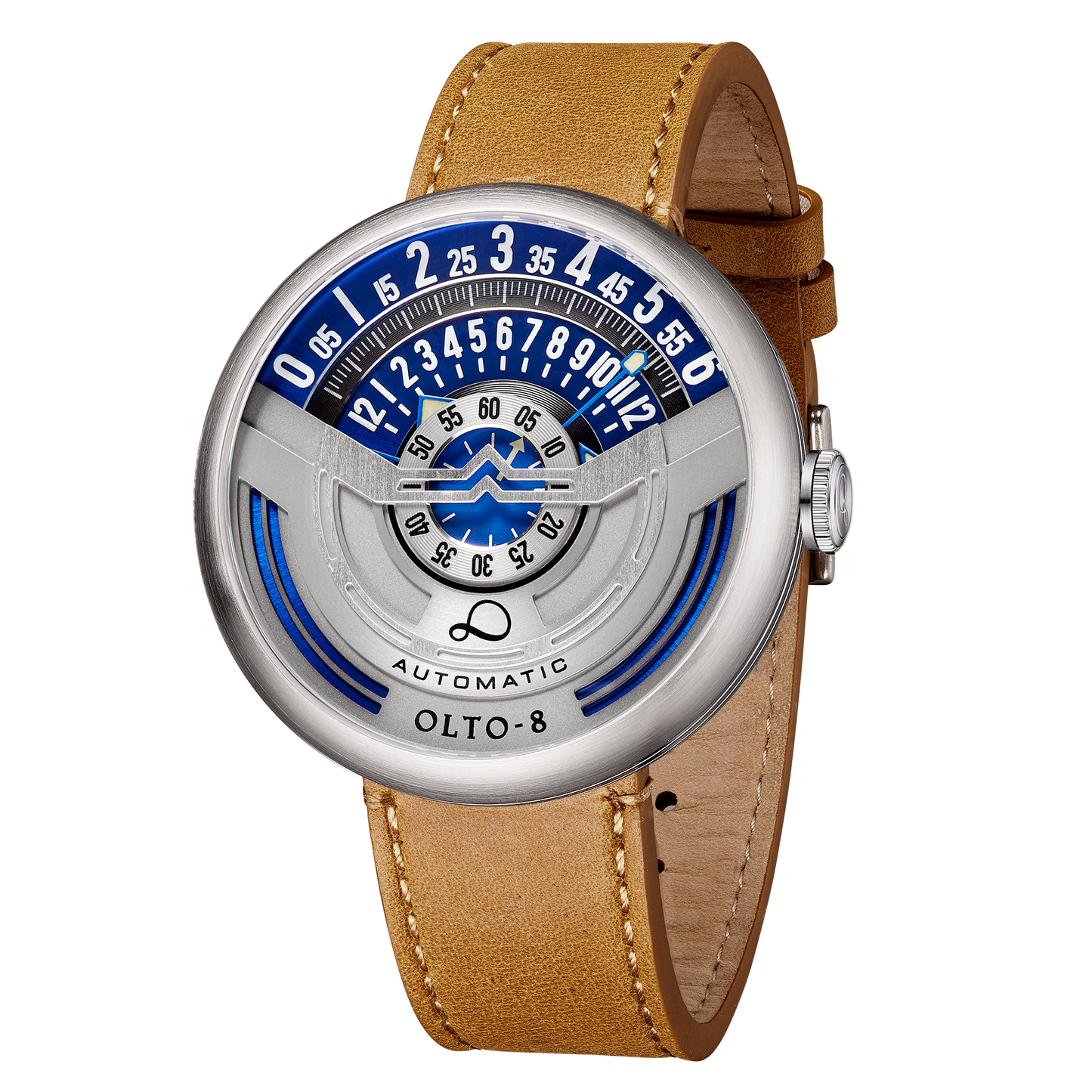 ساعة OLTO-8 INFINITY-I RPM أوتوماتيكية زرقاء
