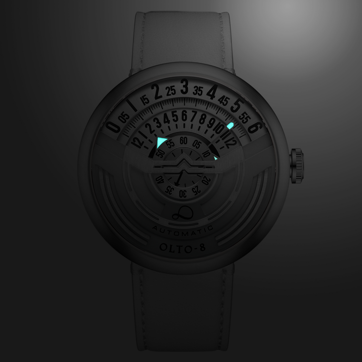 ساعة OLTO-8 INFINITY-I RPM أوتوماتيكية فضية