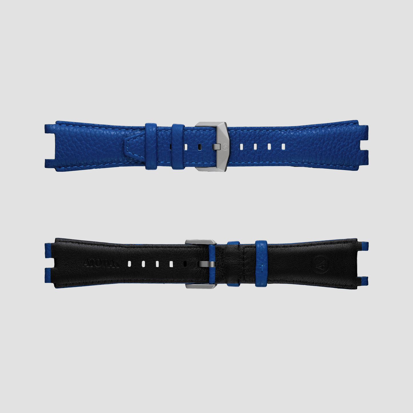 Blue Cowhide Leather Strap for MANTA-X