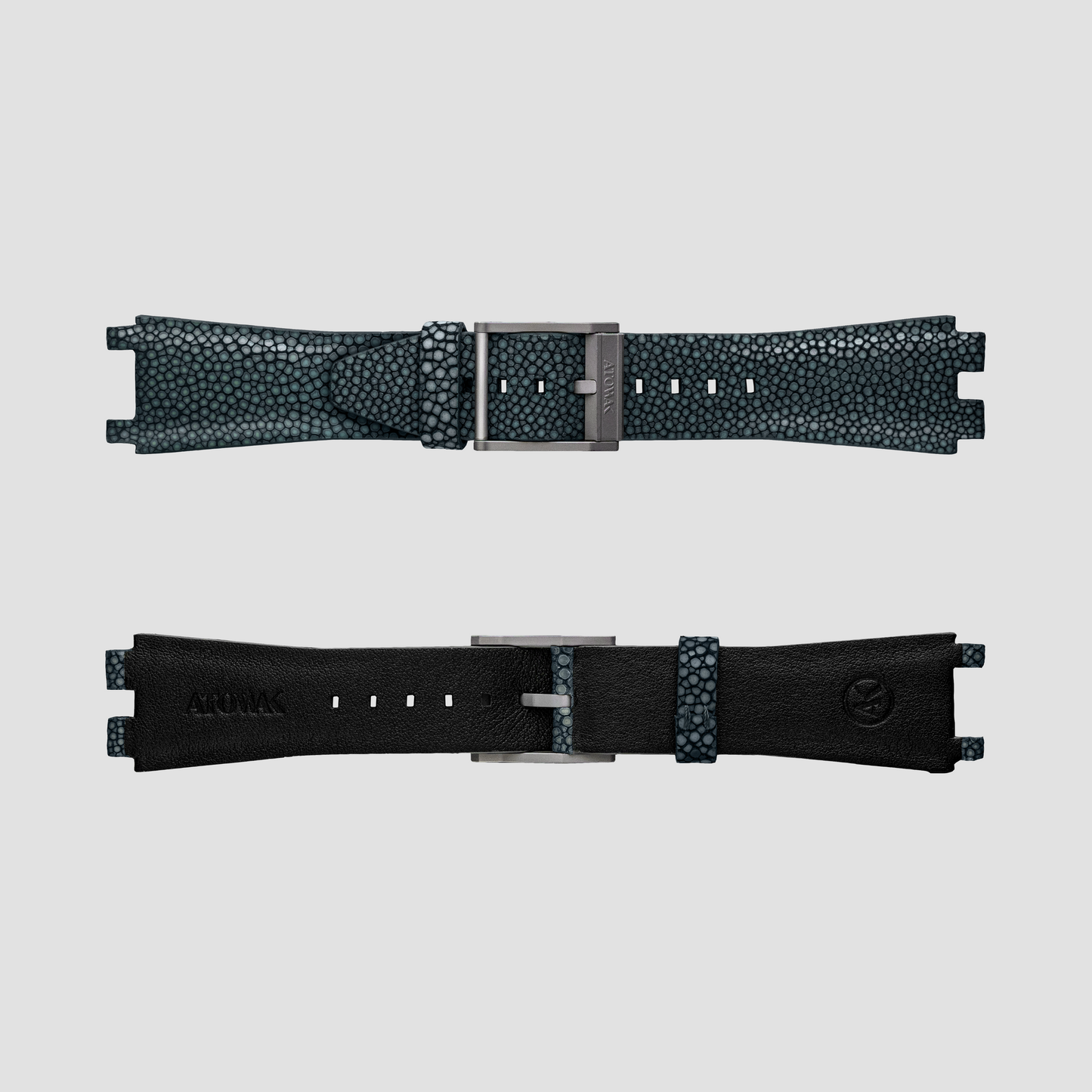Dark Green Manta Ray Leather Strap for MANTA-X
