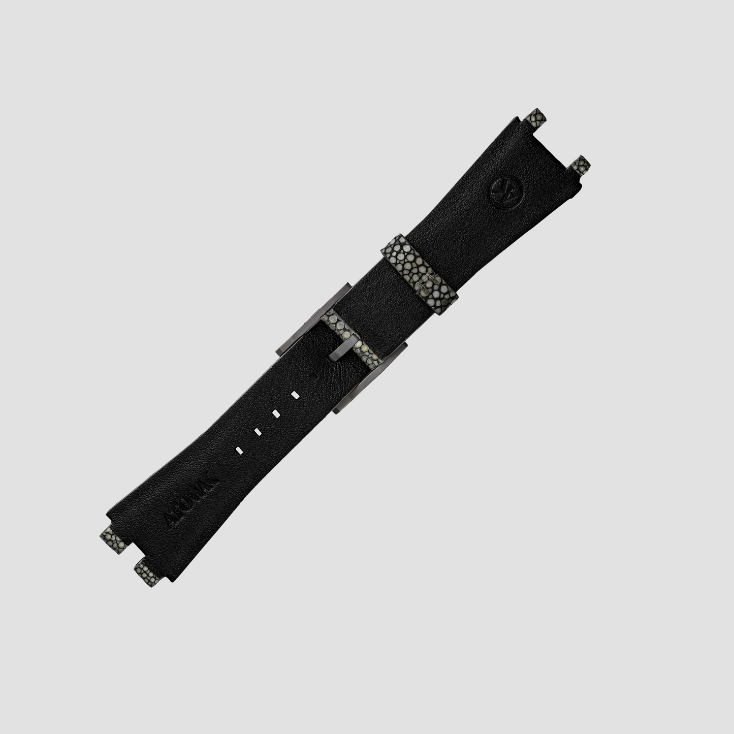 Gray Manta Ray Leather Strap for MANTA-X