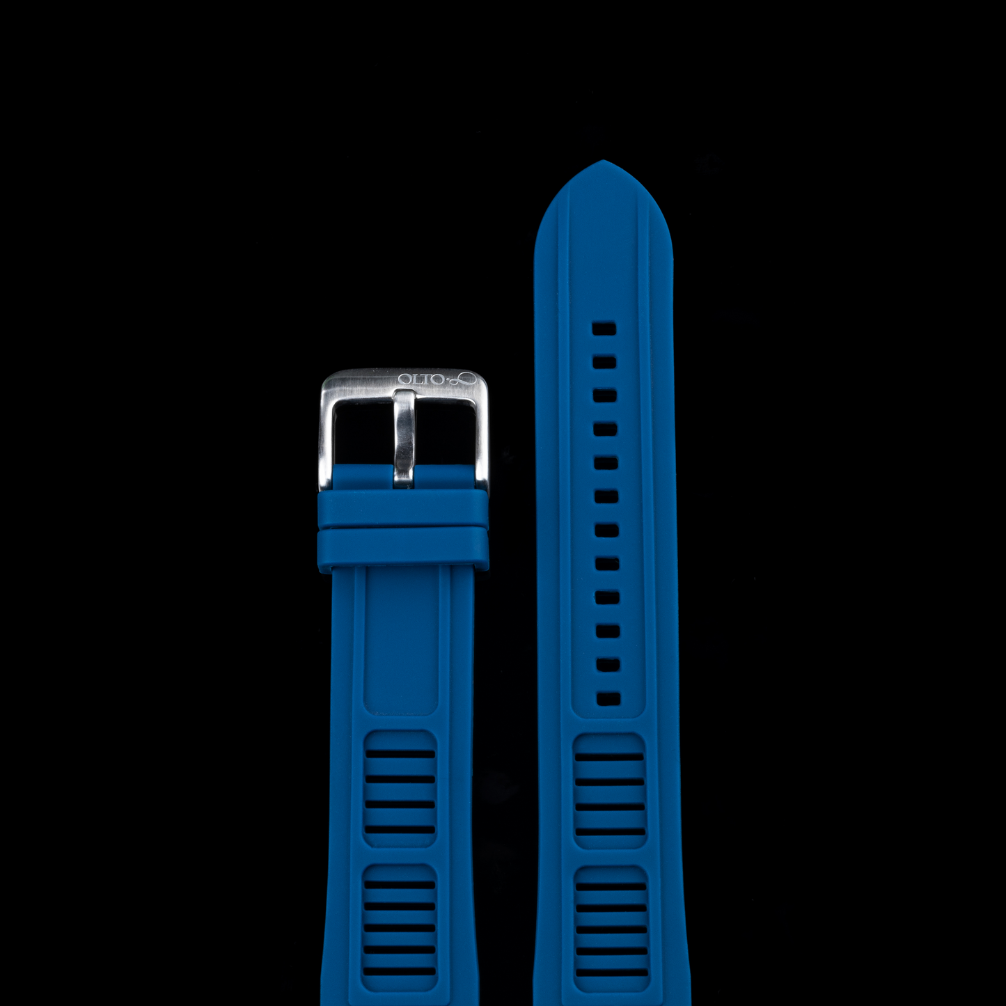 ساعة غوص أوتوماتيكية OLTO-8 Coral Steward باللون الأزرق البحري