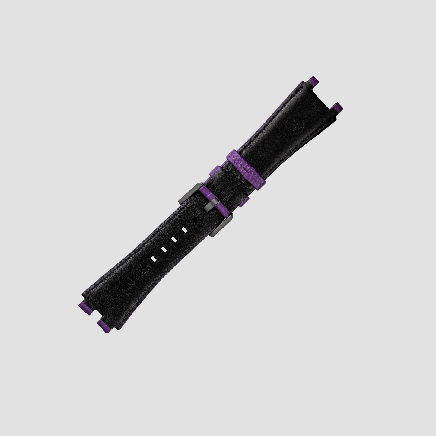 Purple Cowhide Leather Strap for MANTA-X