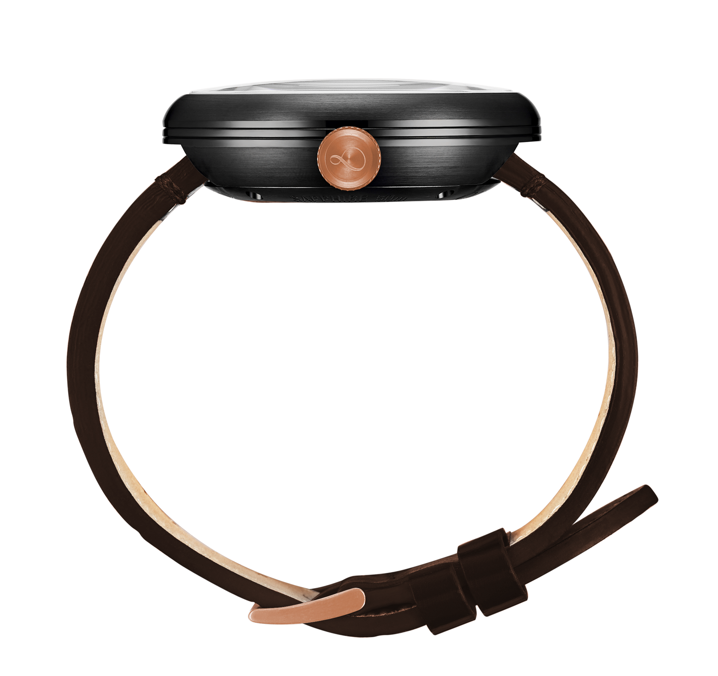 ساعة OLTO-8 INFINITY-I RPM أوتوماتيكية باللونين الذهبي والأسود