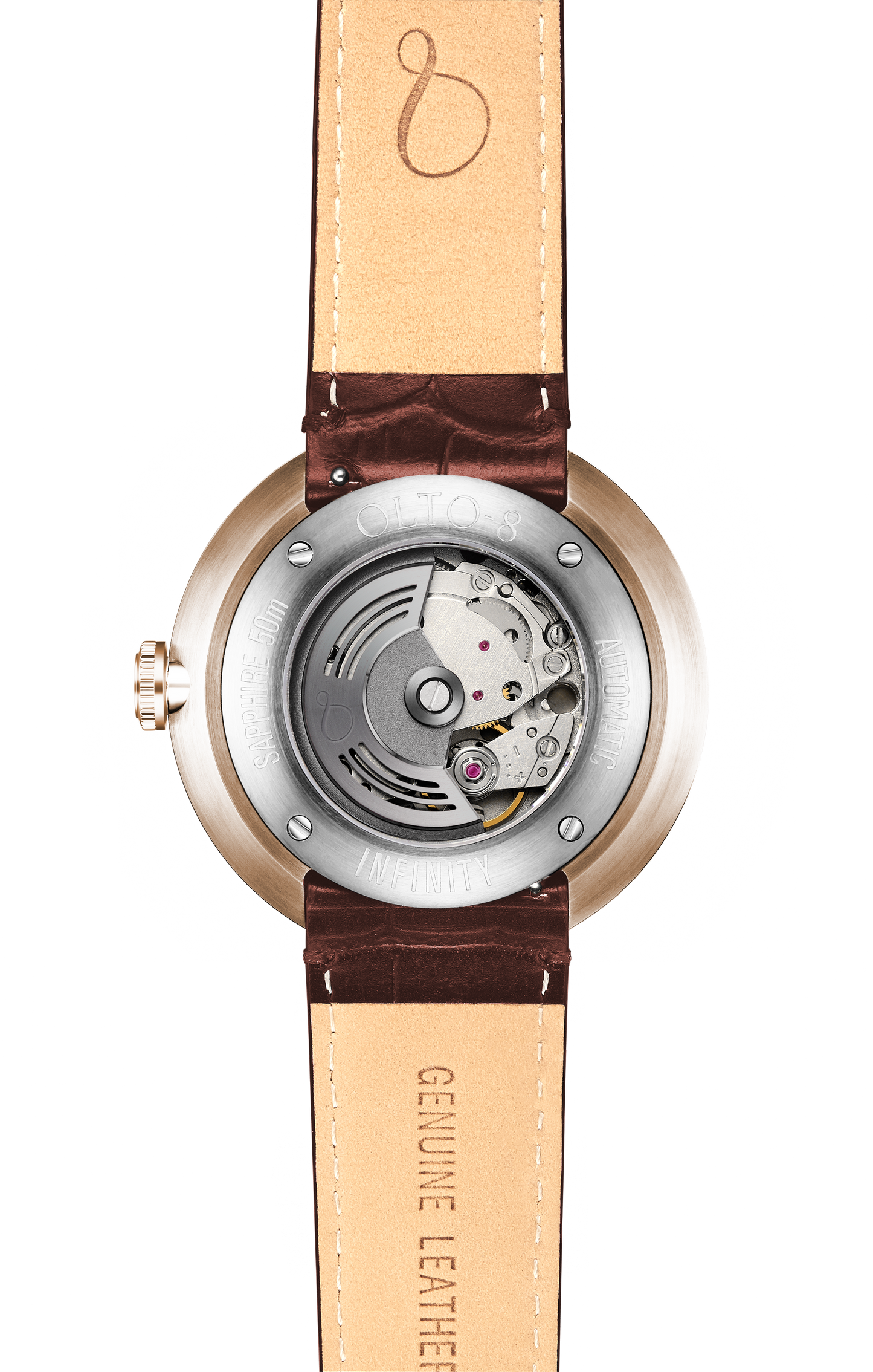 ساعة OLTO-8 INFINITY-I RPM أوتوماتيكية بإصدار برونزي