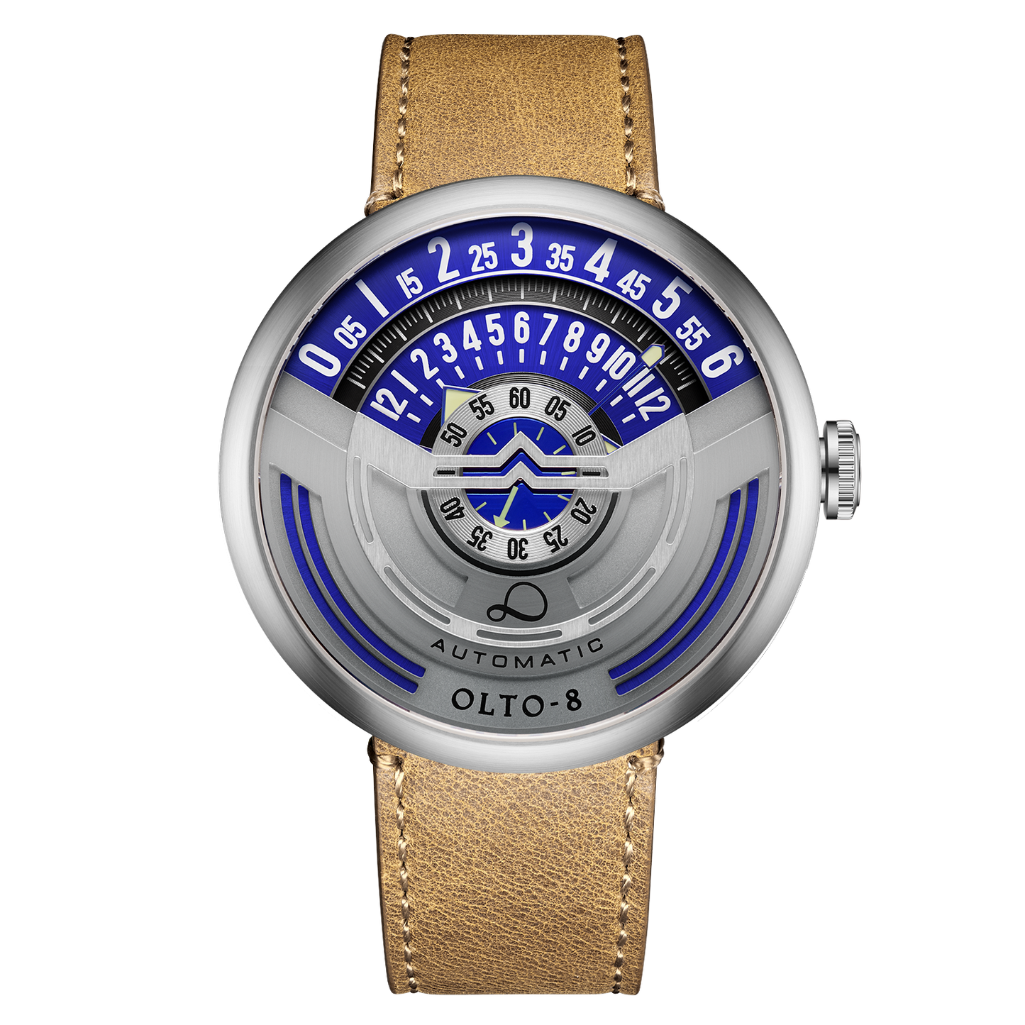 ساعة OLTO-8 INFINITY-I RPM أوتوماتيكية زرقاء