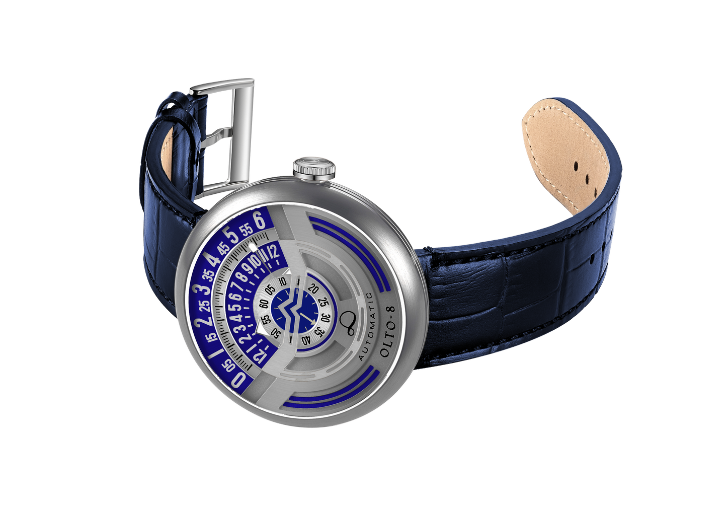 ساعة OLTO-8 INFINITY-I RPM أوتوماتيكية زرقاء