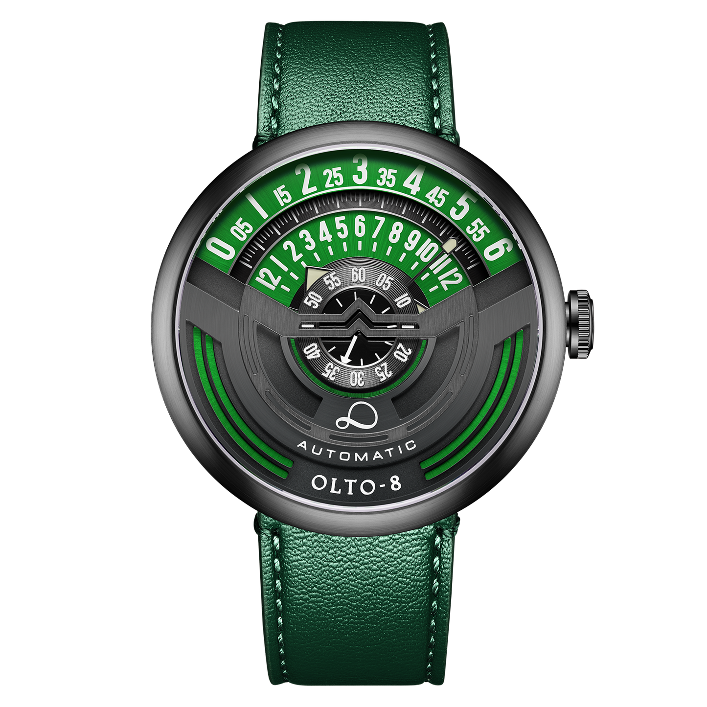 OLTO-8 INFINITY-I RPM-Style Automatic Watch Green