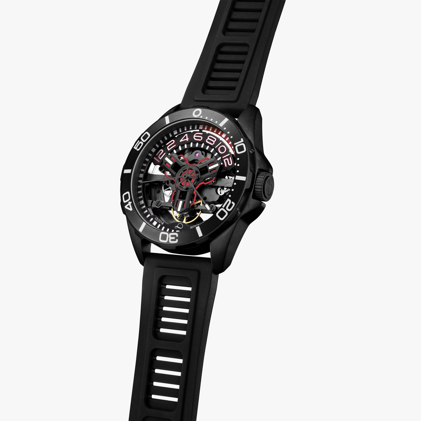 OLTO-8 TIDE X Diving Automatic Rust Red