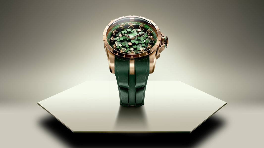 The Roger Dubuis Excalibur Knights of the Round Table The Metamorph Merlin, full watch from the front