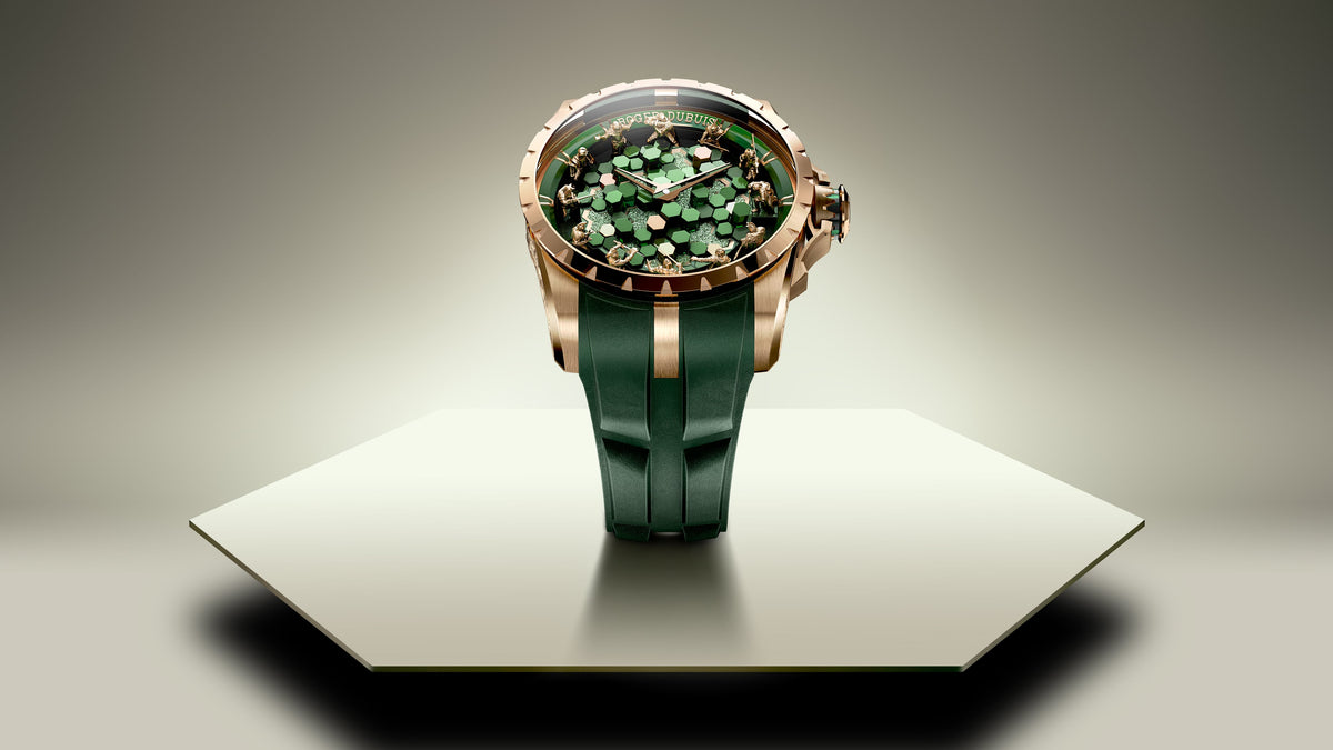 The Roger Dubuis Excalibur Knights of the Round Table The Metamorph Merlin, full watch from the front