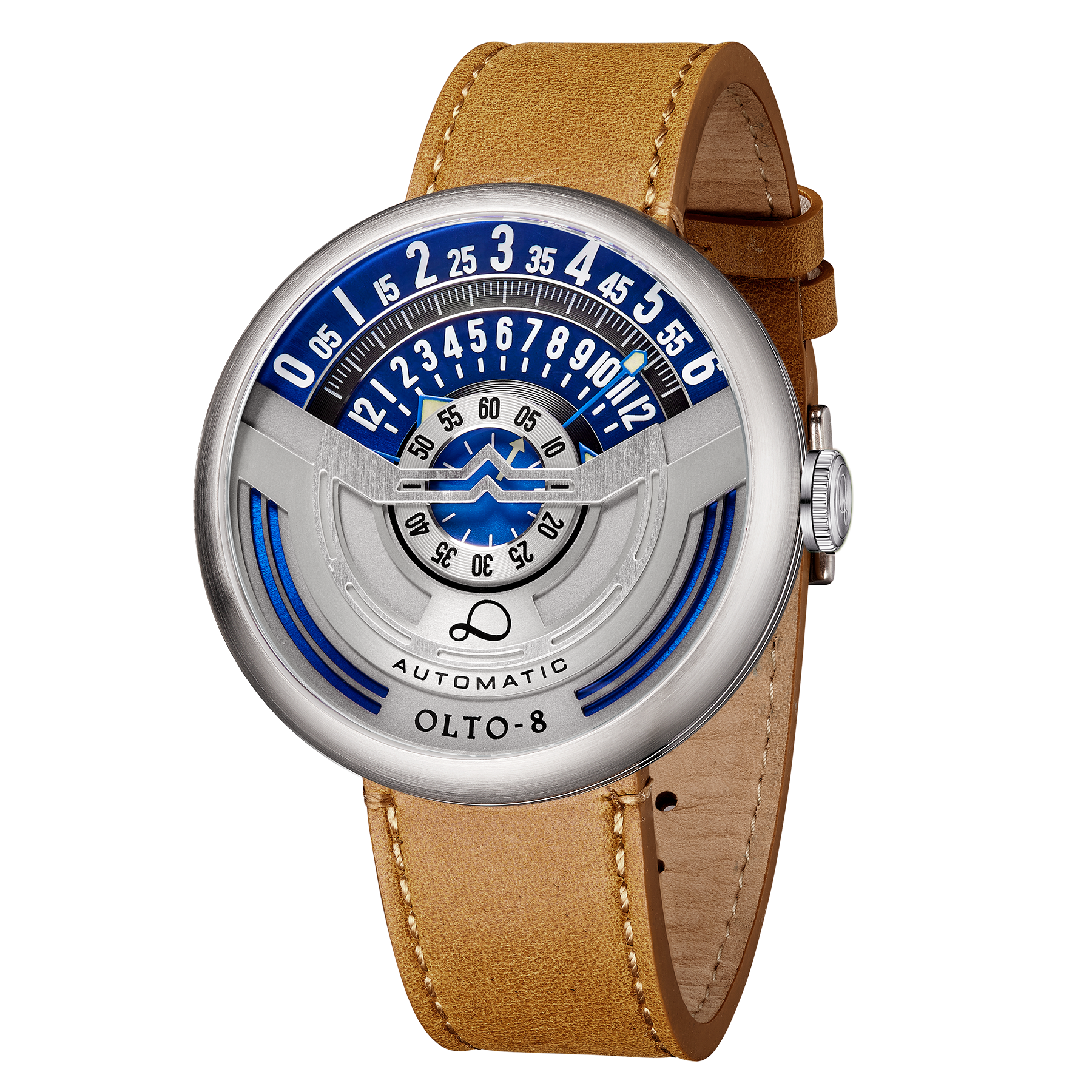 OLTO-8 INFINITY-I RPM-Style Automatic Watch Blue