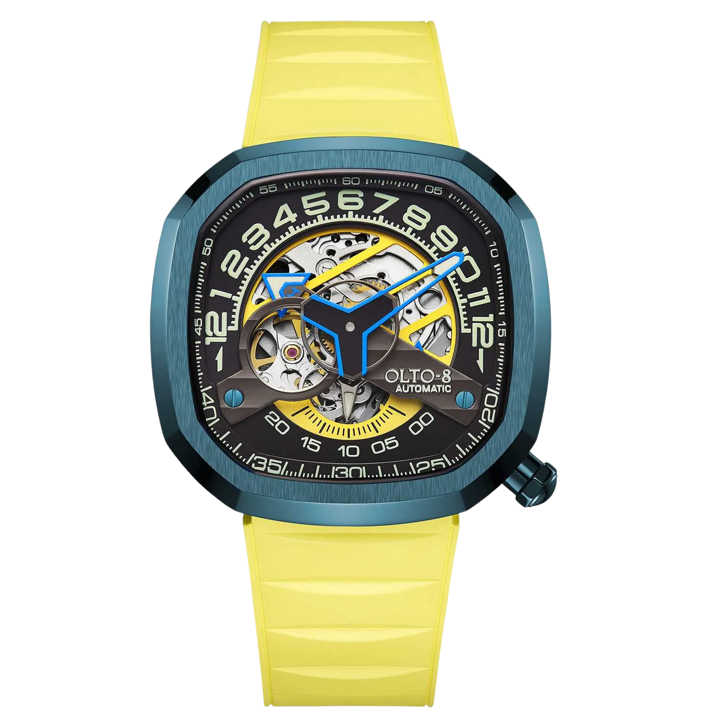 ساعة OLTO-8 INFINITY II RPM أوتوماتيكية زرقاء