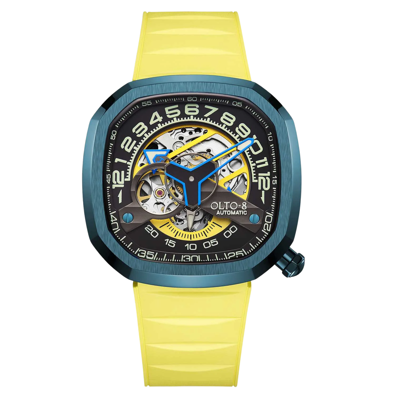 OLTO-8 INFINITY II RPM-Style Automatic Watch Blue