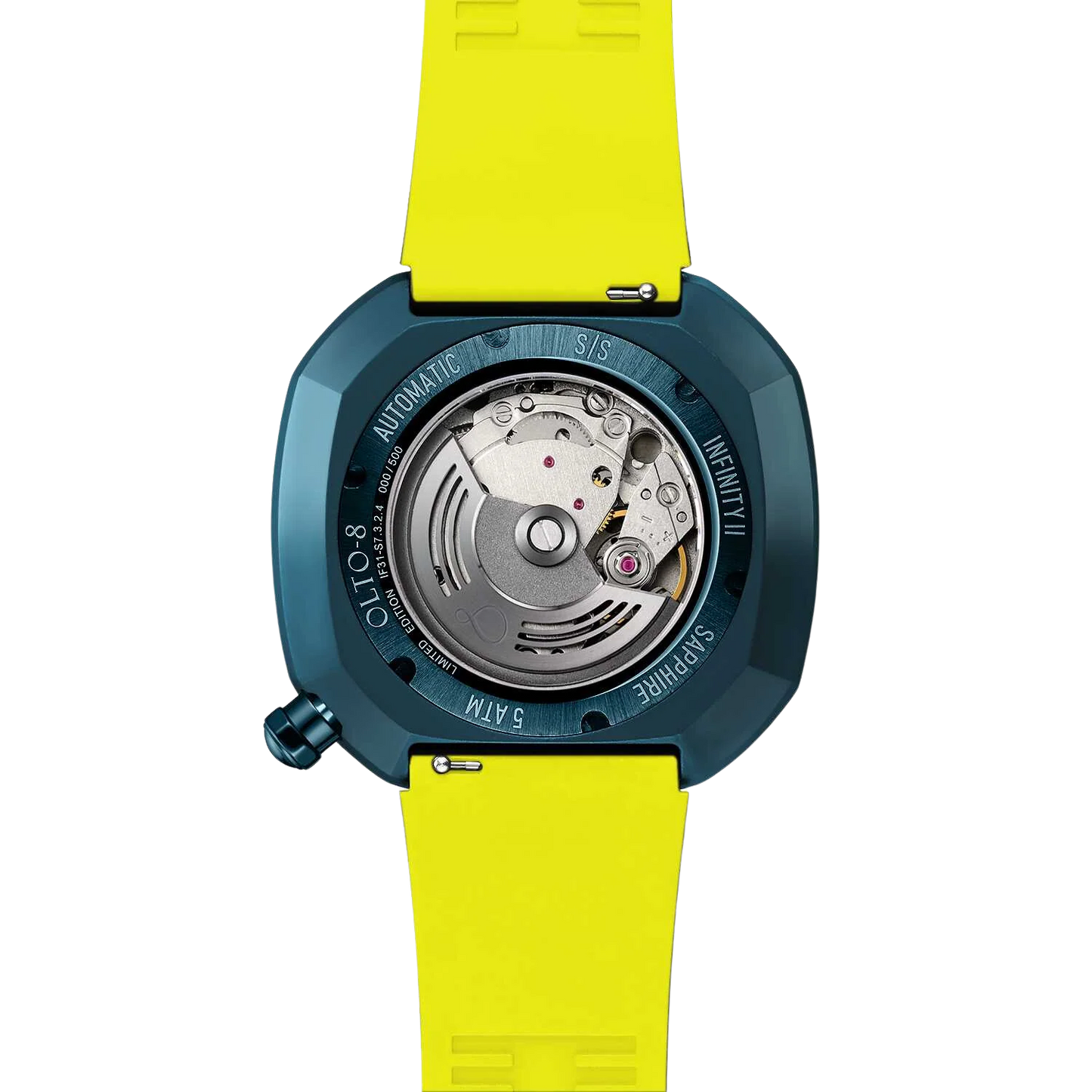 ساعة OLTO-8 INFINITY II RPM أوتوماتيكية زرقاء