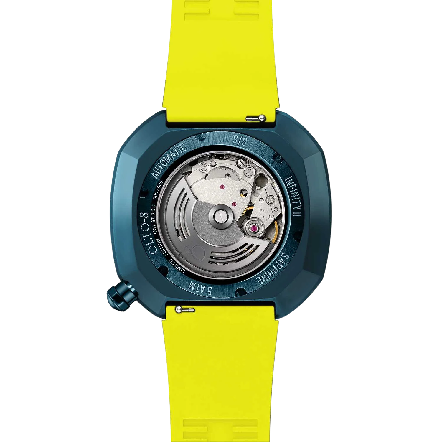 OLTO-8 INFINITY II RPM-Style Automatic Watch Blue