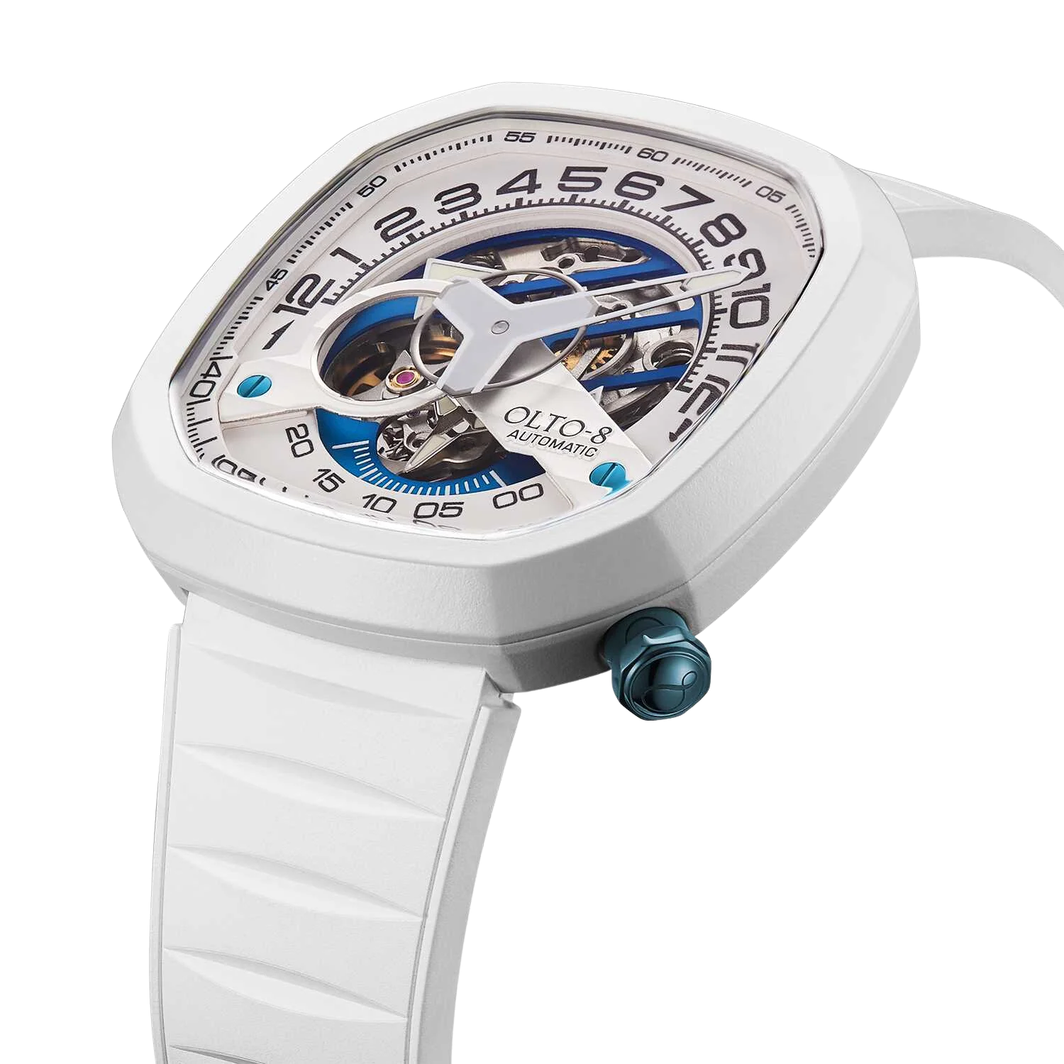OLTO-8 INFINITY II RPM-Style Automatic Watch White