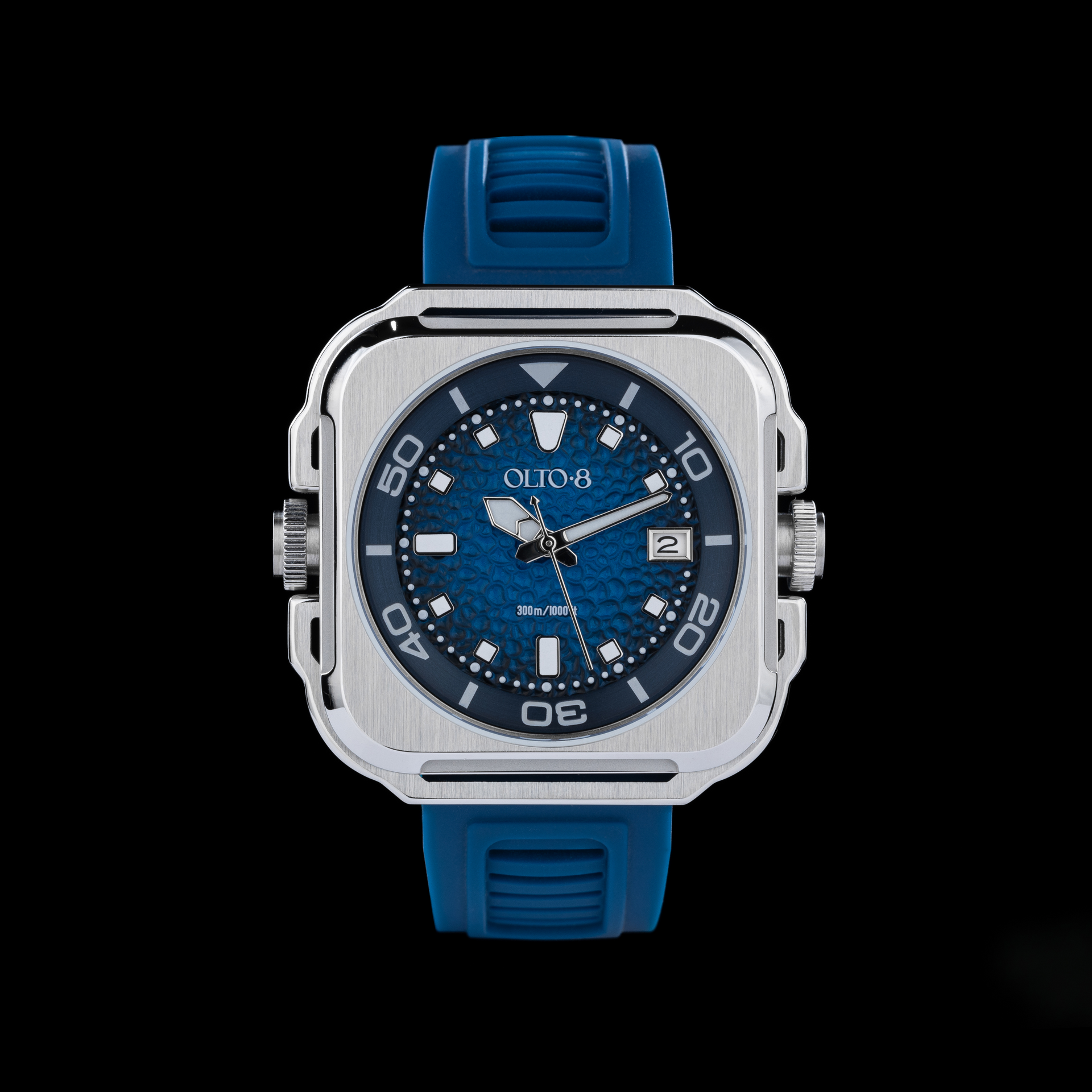 OLTO-8 Coral Steward Diving Automatic Watch Marine Blue