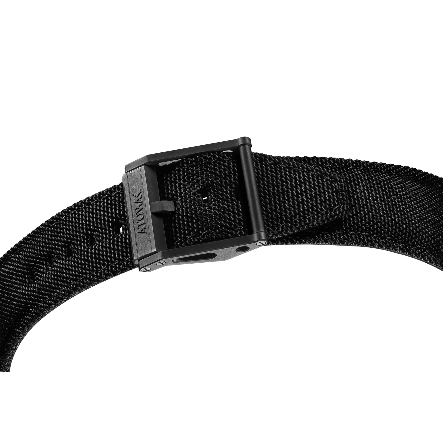 Black Textile & Leather Strap for MANTA-X