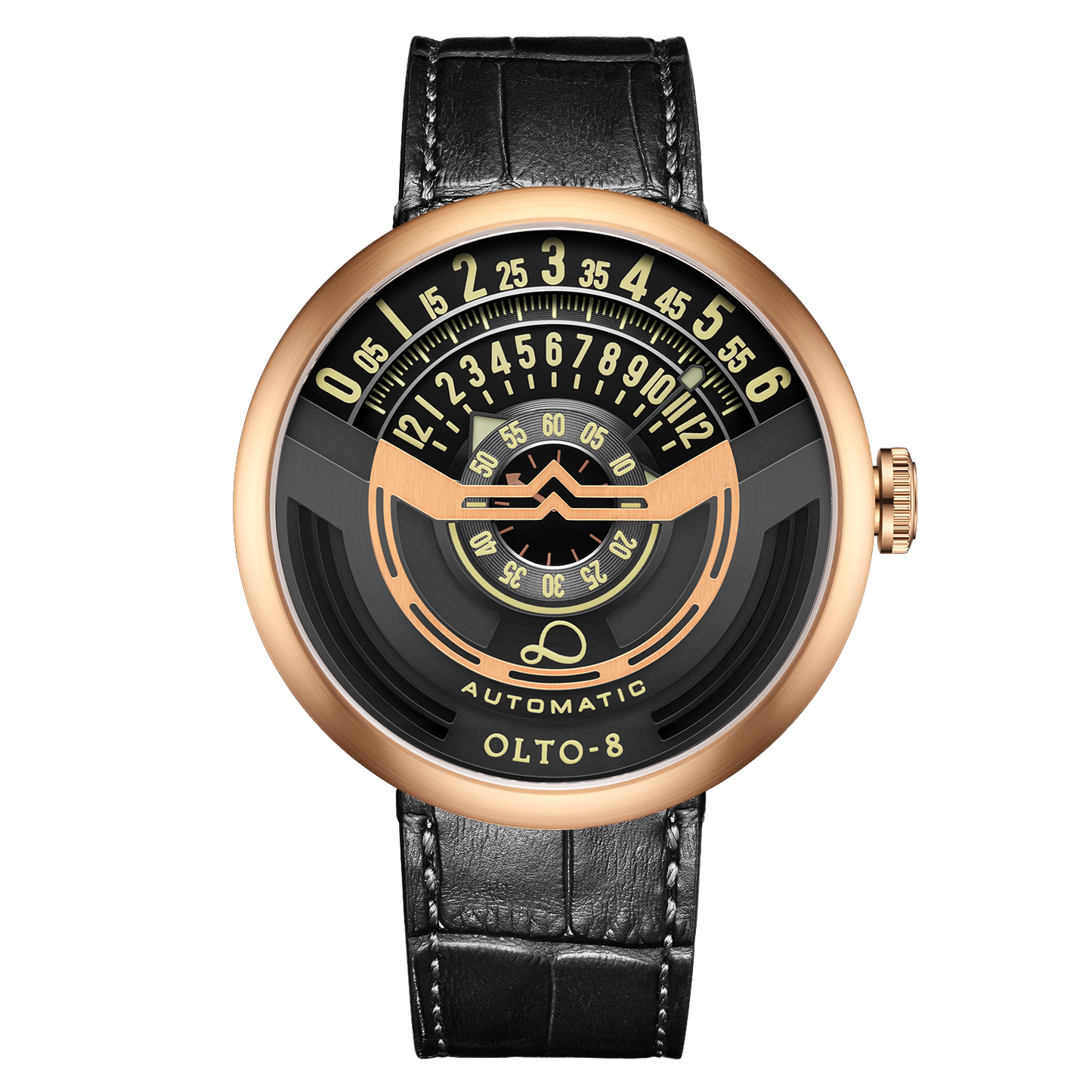 ساعة OLTO-8 INFINITY-I RPM أوتوماتيكية بإصدار برونزي