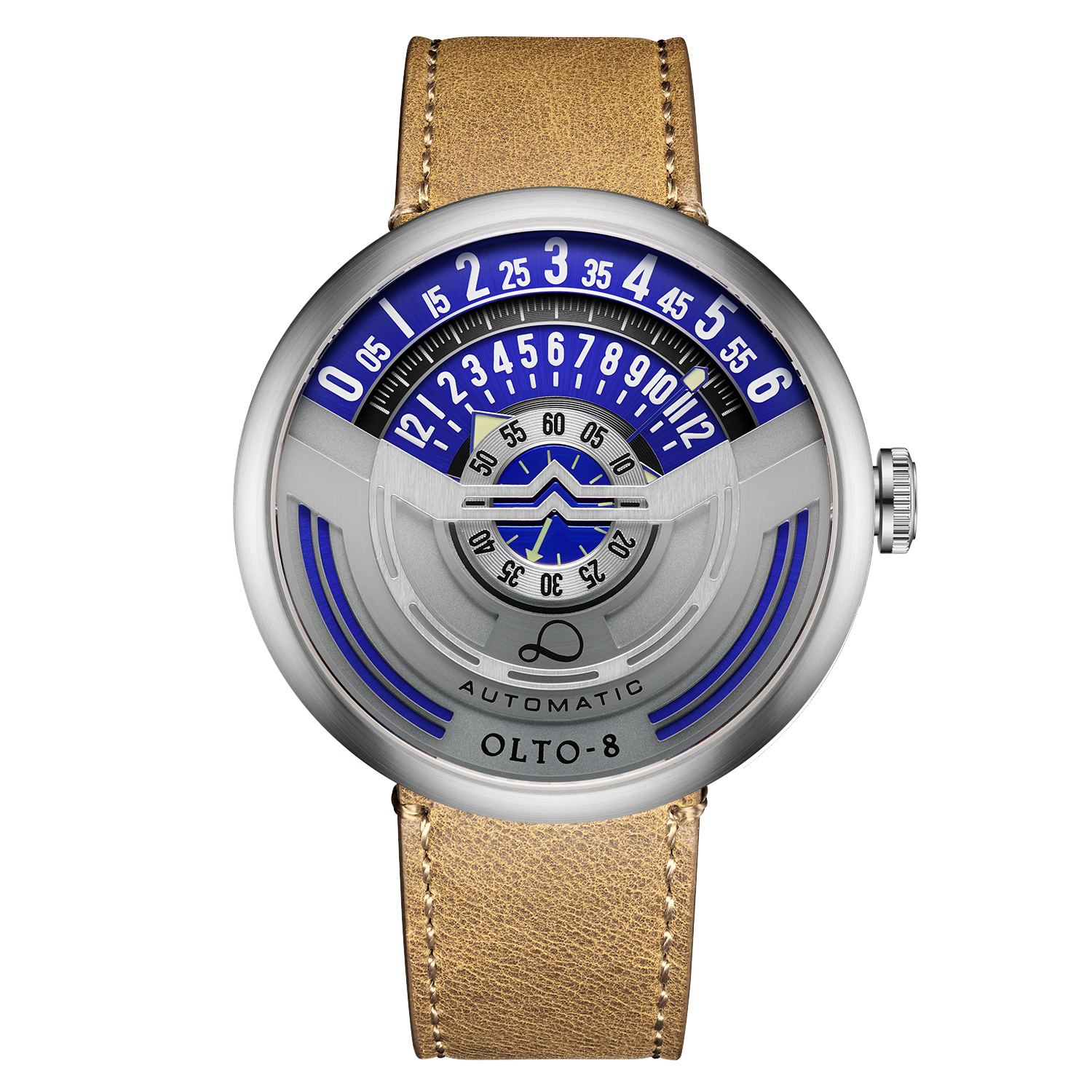 OLTO-8 INFINITY-I RPM-Style Automatic Watch Blue