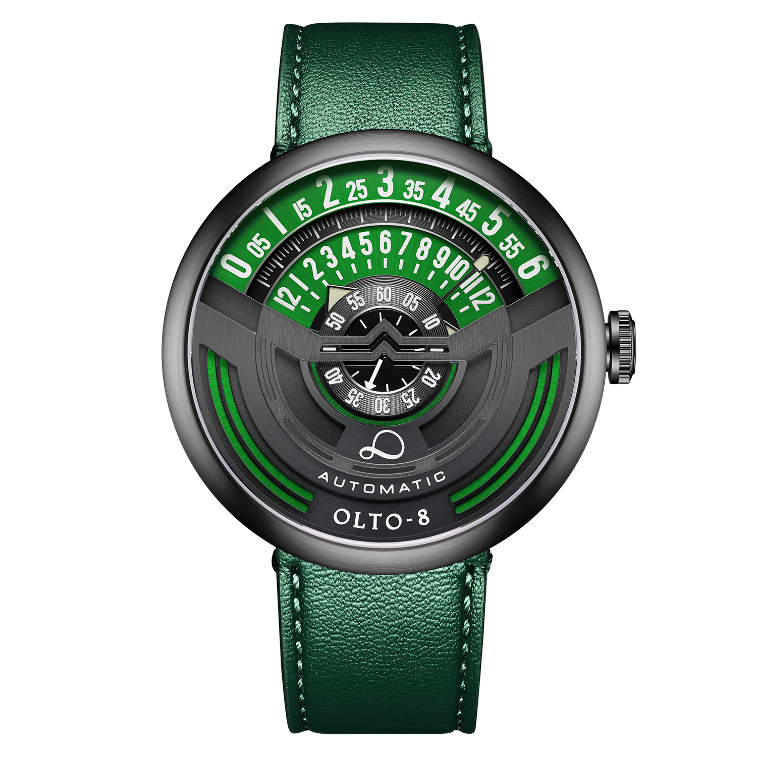OLTO-8 INFINITY-I RPM-Style Automatic Watch Green