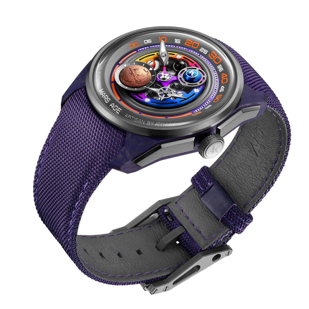 ATOWAK Mars Age Phantom Violet - detail