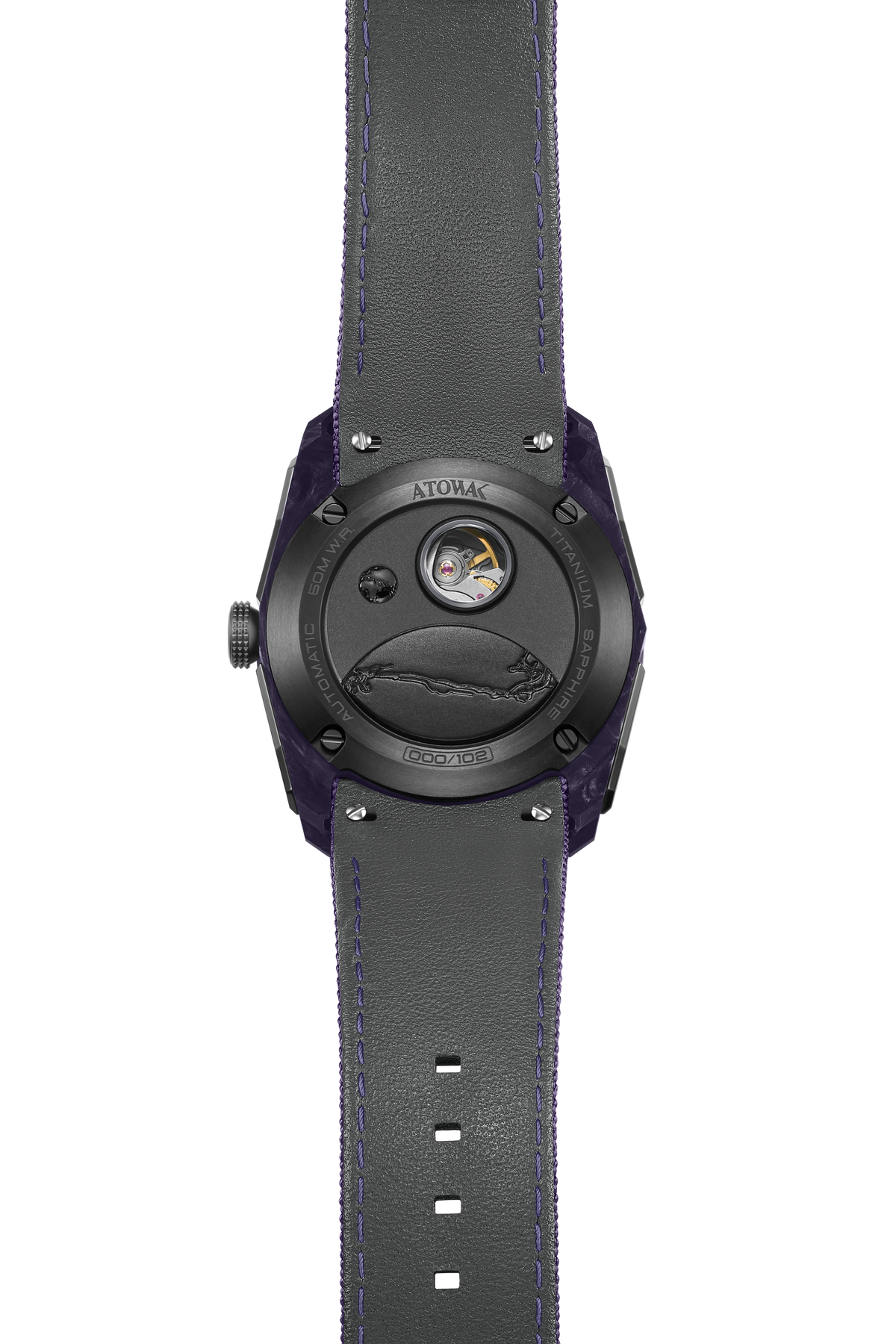 ATOWAK Mars Age Phantom Violet - orbital time display