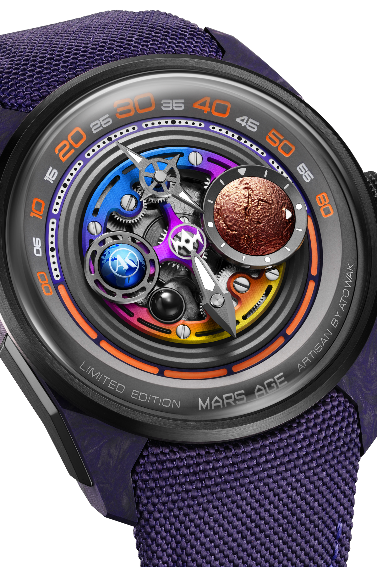 ATOWAK Mars Age Phantom Violet - detail view