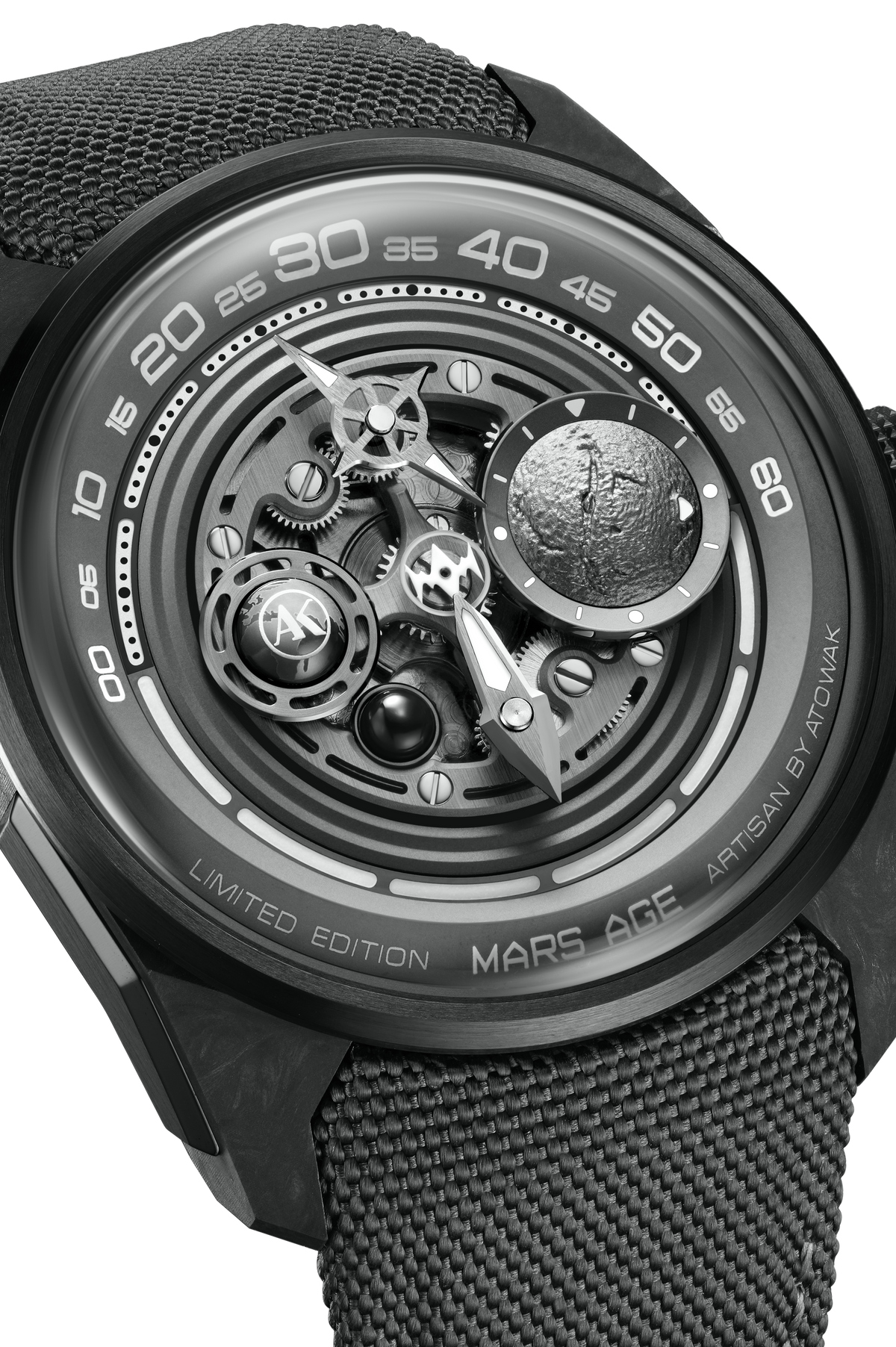 ATOWAK Mars Age Origin Grey - design detail