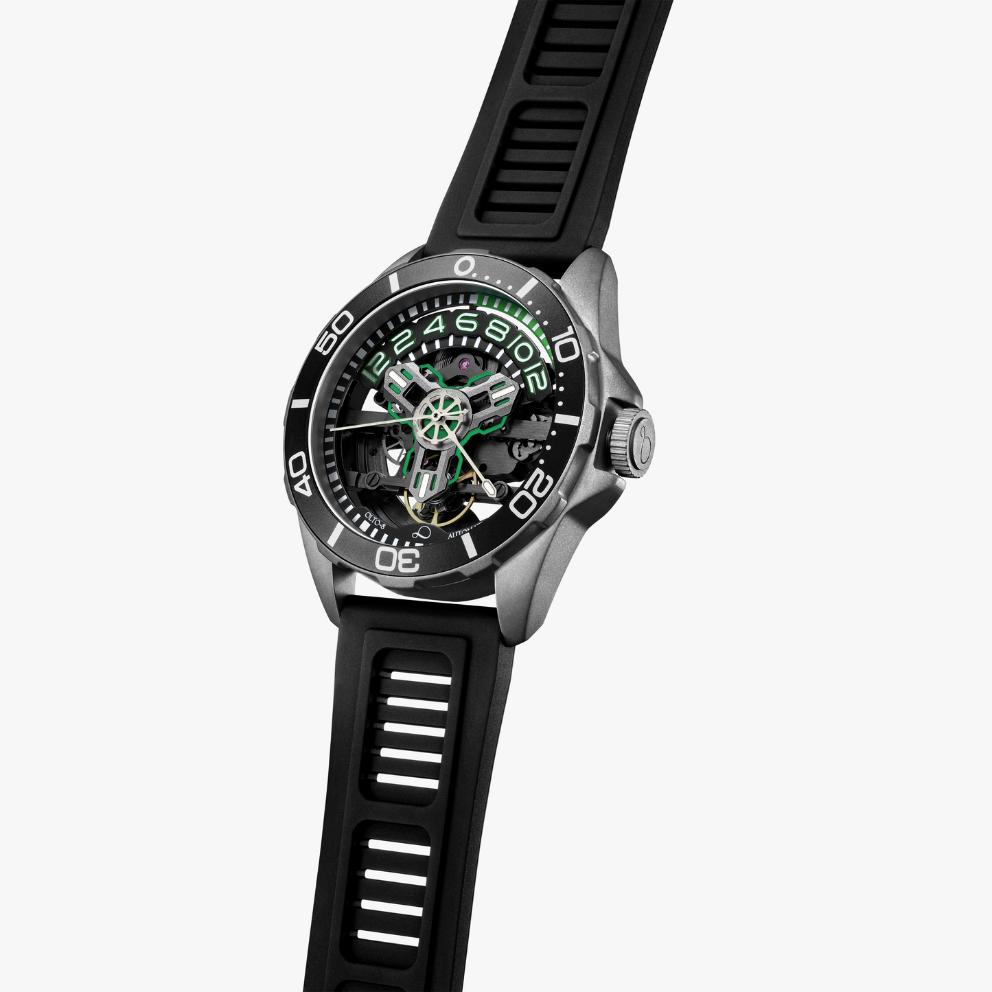 OLTO-8 TIDE X Diving Automatic Neon Green